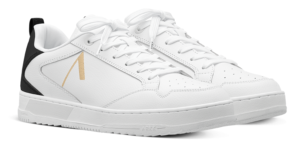 ARKK Collection Visuklass Leather Stratr65 | White Black | Men Visuklass